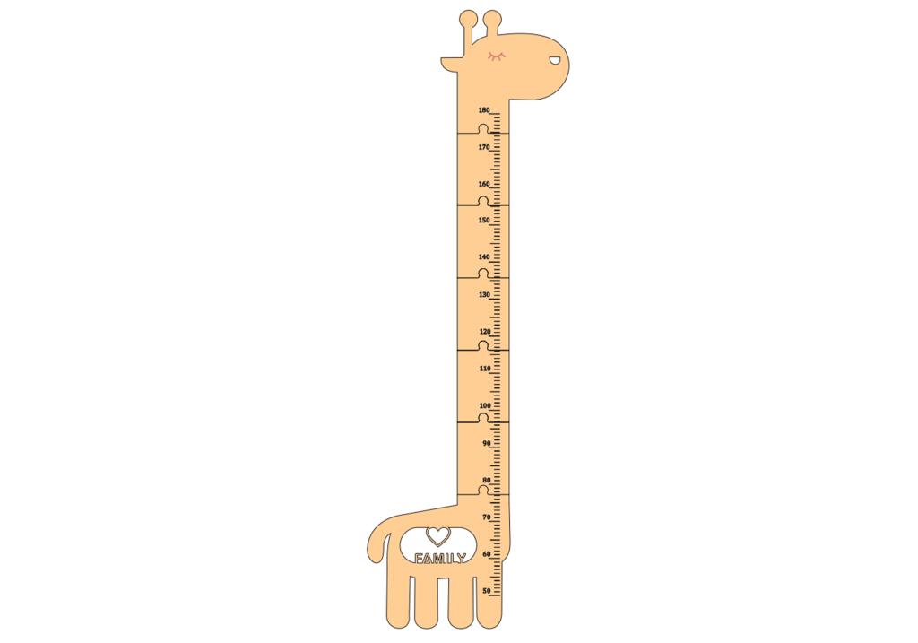 Growth Chart Giraffe Neobeeqld