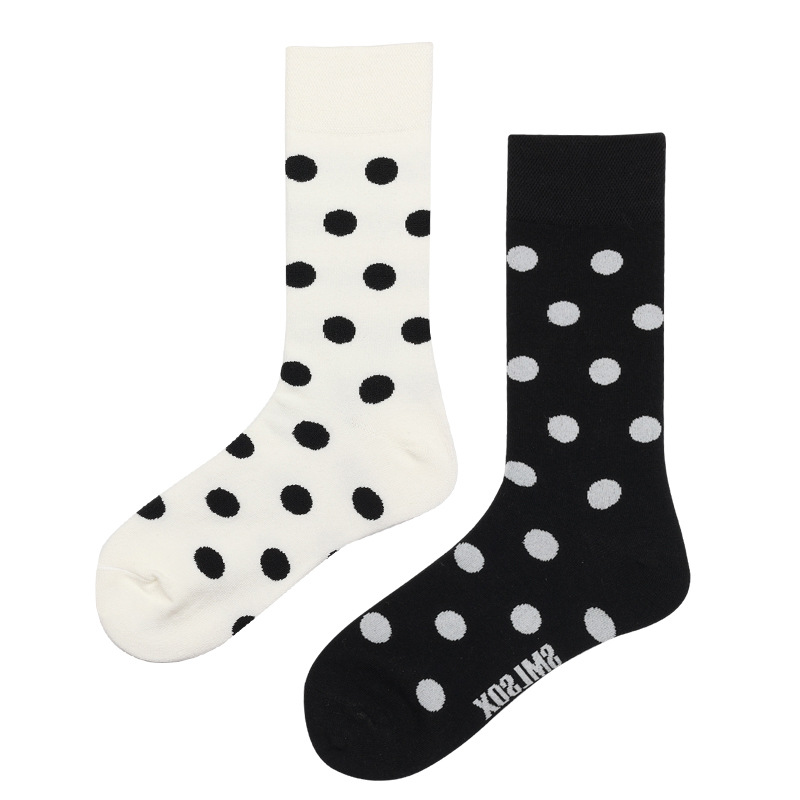 AB Socks - Black & White Dots - Neobeeqld