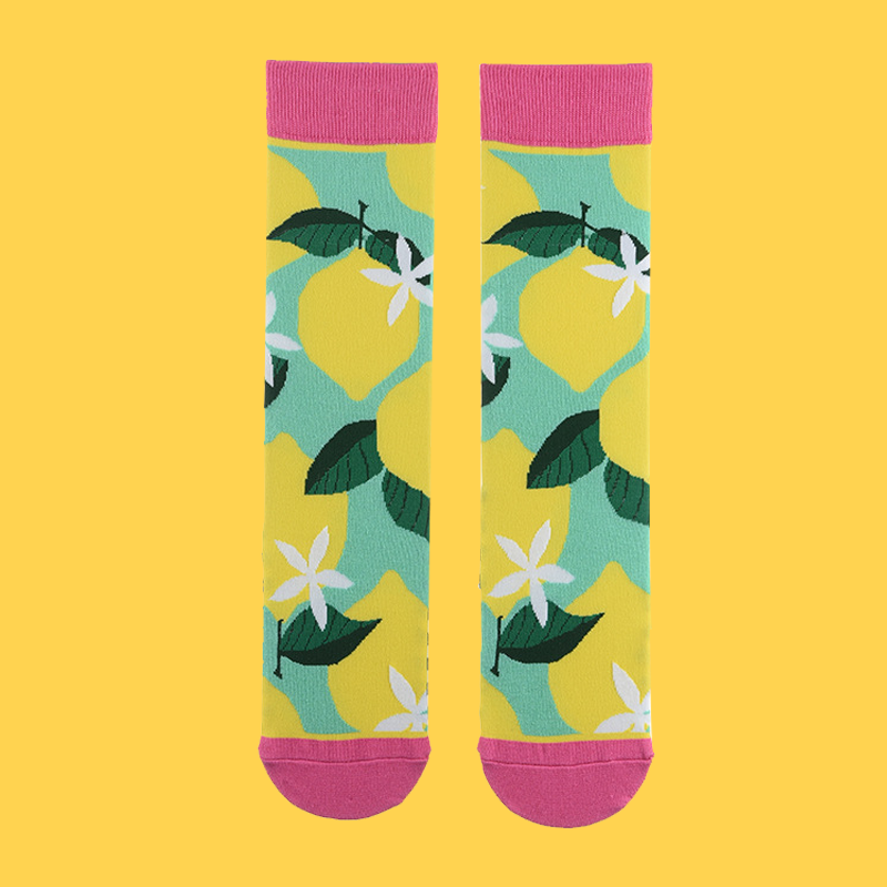 Socks Yellow Lemon Neobeeqld